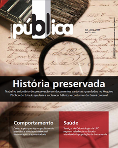 Capa da Revista Universidade Pública Nº 62 - julho/agosto de 2011