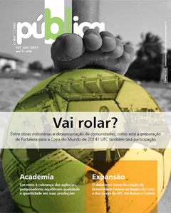 Capa da Revista Universidade Pública Nº 63 - setembro/outubro de 2011