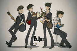 Imagem: Banda Rubber Soul,  cover dos Beatles, é a principal atração da Festa do Frequência Beatles