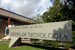 Imagem: Pesquisas de grupos do Centro de Tecnologia são destaque em periódicos internacionais; na foto, fachada daquela unidade acadêmica.