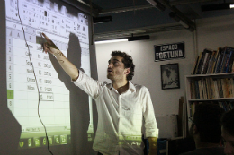 Imagem: O diretor da Abraji, Guilherme Alpendre, participará de debate e oficina no evento (Fotos: Nivaldo Silva/Repórter do Futuro)