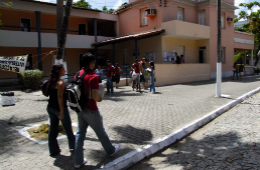 Imagem: As Casas de Cultura Estrangeira ficam na área 1 do Campus do Benfica (Foto: CCSMI/UFC)