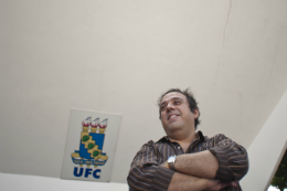 Imagem: Prof. Elvis Matos é Diretor da Secretaria de Cultura Artística da UFC (Foto: Davi Pinheiro)