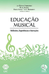 Imagem: Capa do livro "Educação Musical: reflexões, experiências e inovações"