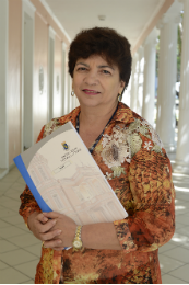 Imagem: A servidora Adênia Maria, diretora do Departamento de Administração da Pró-Reitoria de Administração (Foto: Júnior Panela)