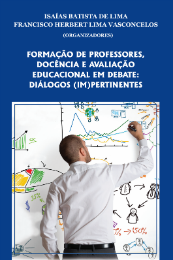 Imagem: Capa do livro "Formação de professores, docência e avaliação educacional em debate: diálogos (IM) pertinentes"