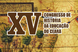 Imagem: Cartaz do XV Congresso de História da Educação do Ceará