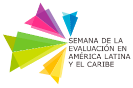 Imagem: Logomarca da Semana da Avaliação na América Latina e Caribe (EVAL 2017)