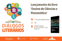Imagem: O livro "Ensino de Ciências e Matemática" será distribuído gratuitamente no evento (Foto: Divulgação/Evento)