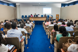 Imagem: auditório com presença de novos coordenadores de pós-graduação (Foto: Ribamar Neto)