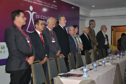 Imagem: Na abertura, o Prof. Henry Campos qualificou os organizadores do congresso como "pioneiros" (Foto: Divulgação)
