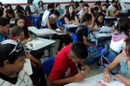 Imagem: Os bolsistas vão atuar em projetos que envolvem a criação de estratégias pedagógicas com aprendizagem cooperativa em escolas públicas do Estado do Ceará (Foto: Divulgação/PRECE)