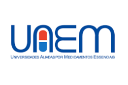 Imagem: Logomarca da organização Universidades Aliadas por Medicamentos Essenciais (UAEM)