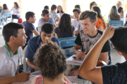 Imagem: Estudantes da EEEP Giselda Coelho Teixeira, de Palmácia, visitaram a sede do Prece, em Pentecoste (Foto: divulgação)