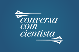 Imagem: Logomarca do programa "Conversa com Cientista"