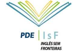Imagem: Logomarca do programa Inglês Sem Fronteiras, que promove a iniciativa, em parceria com a UFC (Foto: Divulgação)