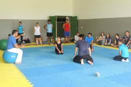 Imagem: No projeto Lutas em Foco, o visitante conhecerá os fundamentos das artes marciais (Foto: Divulgação)