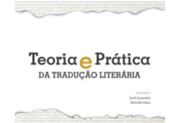 Imagem: Detalhe da capa do livro "Teoria e prática da tradução literária"