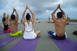 Imagem: Vinte e sete alunos da UFC participaram do projeto em Jericoacoara (Foto: Divulgação)