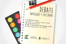 Imagem: Convite para o debate sobre Educação e Laicidade 