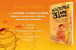 Imagem: Cartaz do lançamento do livro do Nucepec