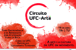 Imagem: Primeira edição do Circuito UFC-Arte acontece nesta quinta-feira (14) no Teatro Universitário 