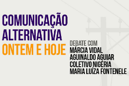 Imagem: Debate sobre comunicação alternativa homenageia a Profª Márcia Vidal