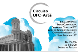 Imagem: Cartaz do Circuito UFC-Arte