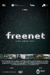 Imagem: Cartaz do documentário "Freenet", dirigido por Pedro Ekman