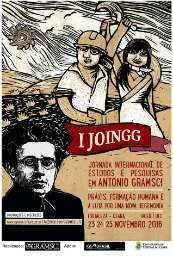 Imagem: Cartaz da Jornada Internacional de Estudos e Pesquisas em Antonio Gramsci