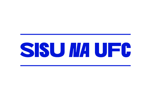 Imagem: Banner com o texto "SISU na UFC" (Imagem: Divulgação)