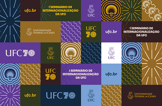 Imagem: Banner do I Seminário de Internacionalização da UFC 