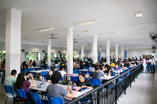 Imagem: sala do RU do Campus do Porangabuçu