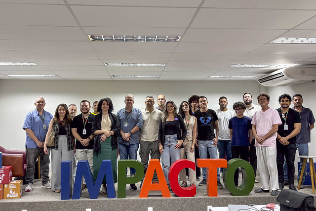 Imagem: participantes da Incubadora da Sociobioeconomia posam para foto